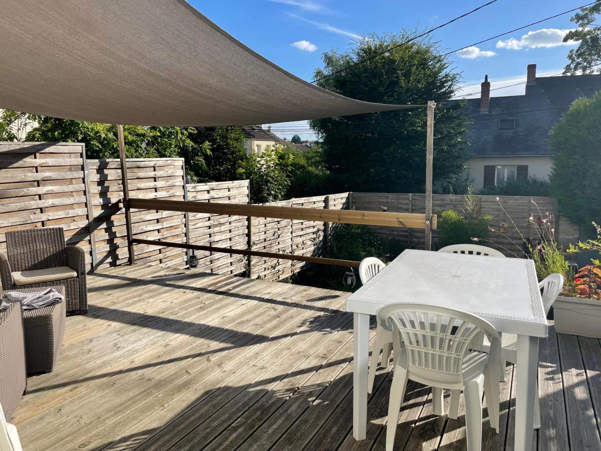 Villa Location Maison Le Mans - Parking Gratuit - Cemima Exterior foto